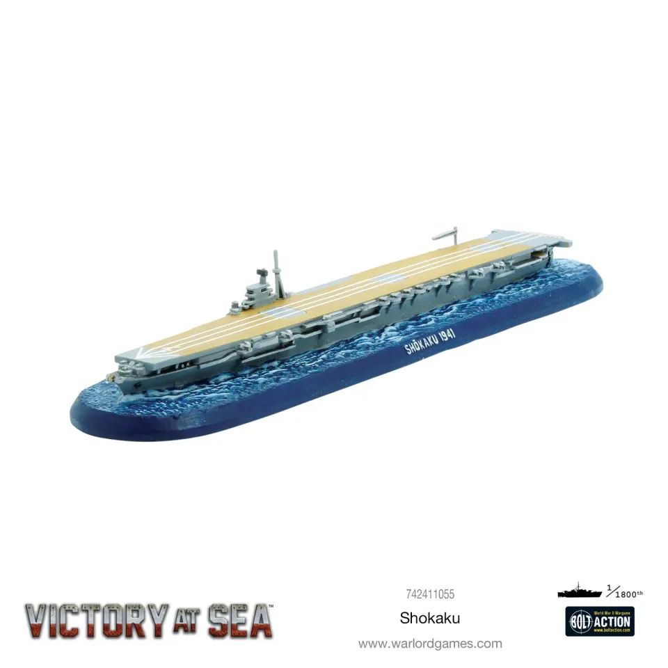 Bolt Action Victory at Sea Shōkako porte-avions japonais 1 boîte métal résine