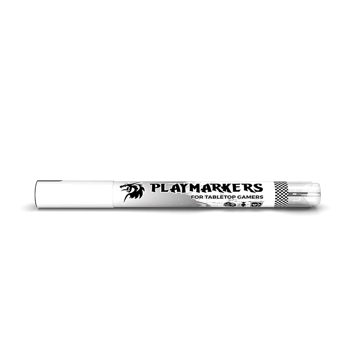 AK Interactive Playmarker Silver feutre peinture argent
