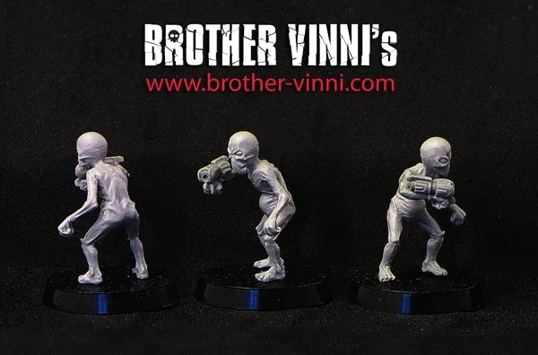 Brother Vinni Space Invader figurine résine 25 mm alien