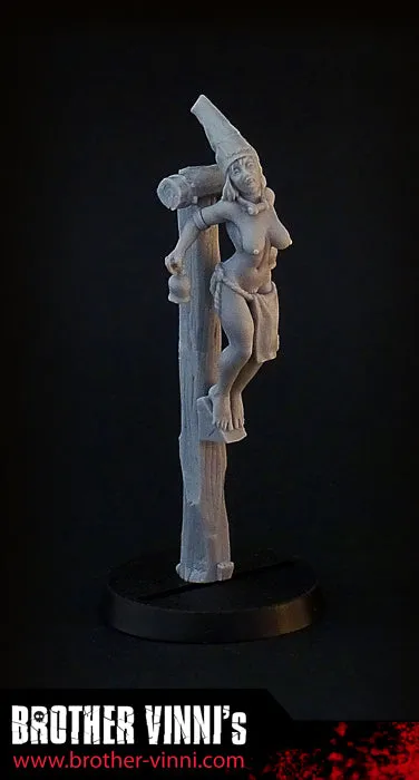 BROTHER VINNI Female Heretic 28 mm figurine résine 1 pièce
