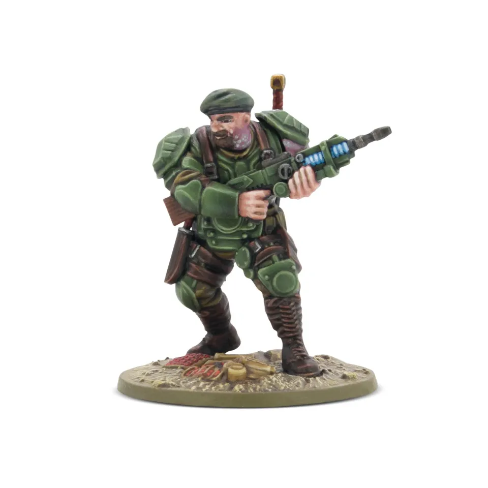 Konflikt 47 Captain Leo Bianchi figurine plastique US