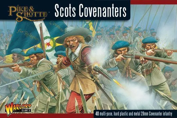 Warlord Pike & Shotte Scots Covenanter armée démarrage