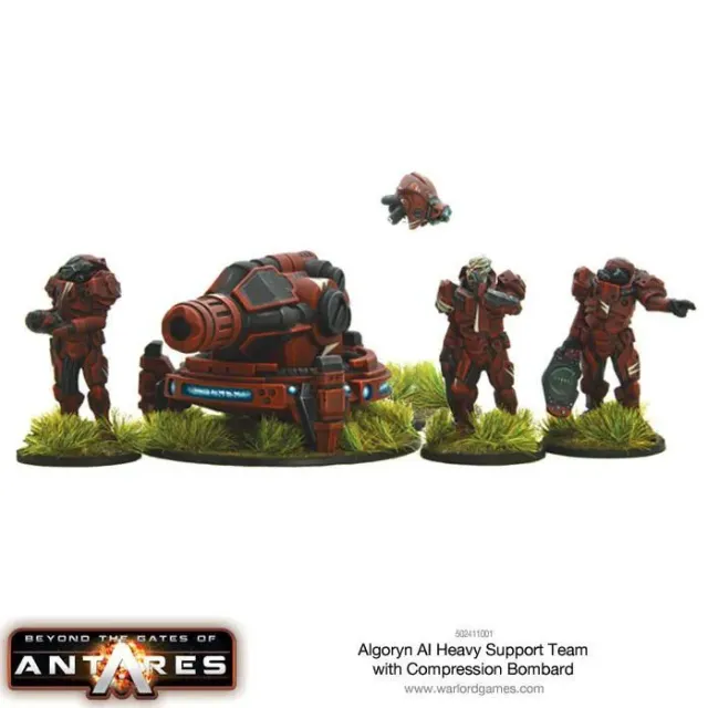 Bolt Action Algoryn AI Heavy Support Compression Bombard métal