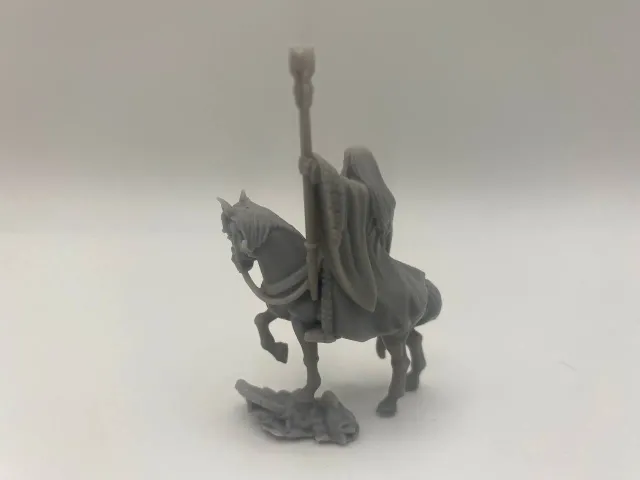 Epic Forge Maître Sorcier à Cheval figurine à peindre résine