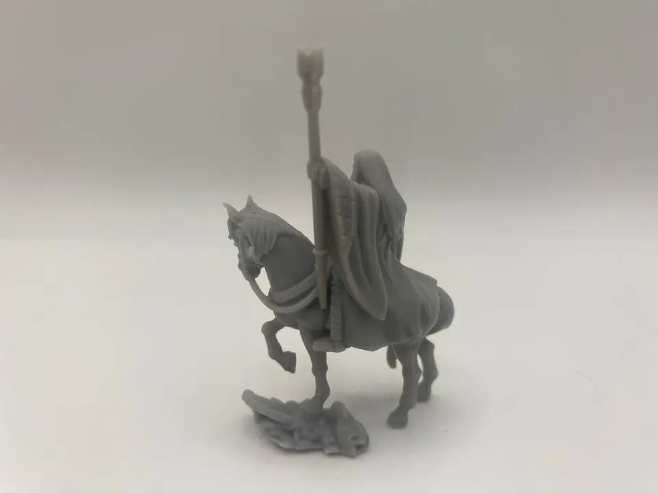 Epic Forge Maître Sorcier à Cheval figurine à peindre résine