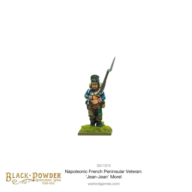 Bolt Action Black Powder Jean-Jean Morel figurine 1 pièce résine