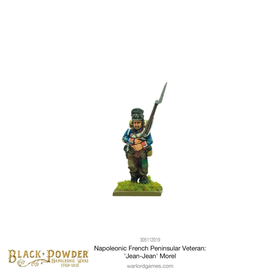 Bolt Action Black Powder Jean-Jean Morel figurine 1 pièce résine
