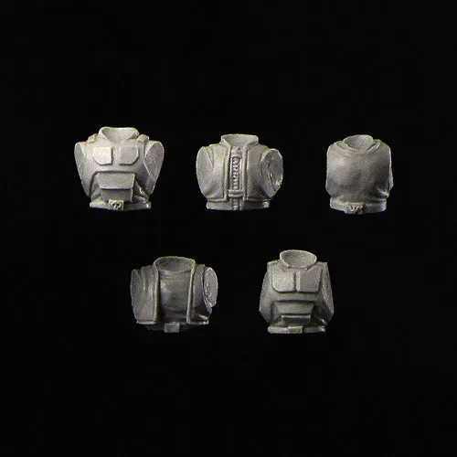 Brother Vinni Male Soldier Torsos bitz résine 28mm lot de 5