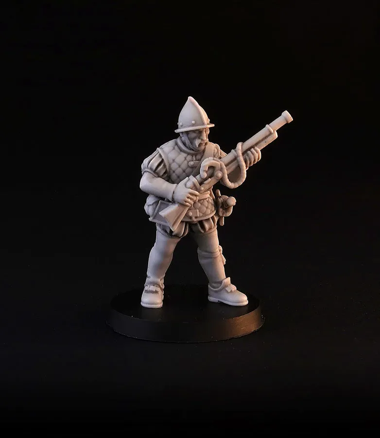 BROTHER VINNI Imperial Hand Gunners 5 figurines résine 28 mm mousquetaires