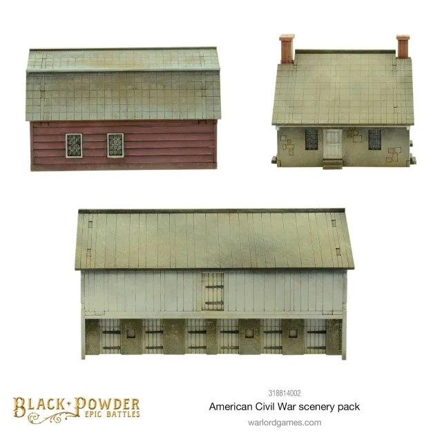 Bolt Action Epic Battles ACW Scenery Pack décors MDF