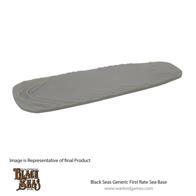 Bolt Action Black Seas Generic First Rate socle mer 1 vaisseau résine