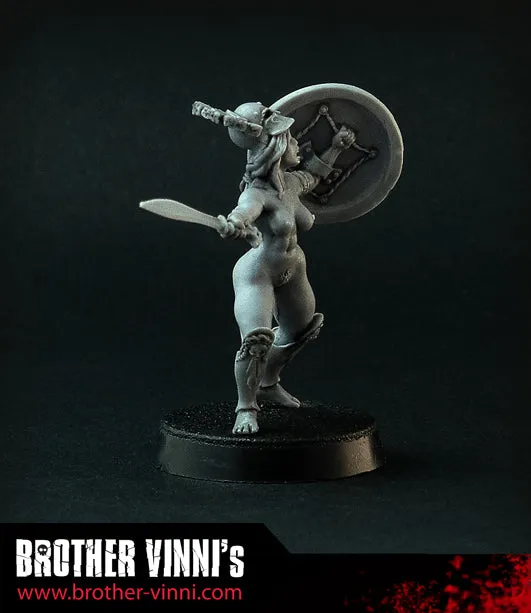 Brother Vinni Hoplite Officer figurine résine 28mm grecque