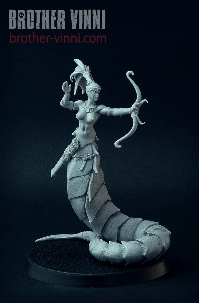 BROTHER VINNI Lamia figurine fantasy 28 mm résine non peinte