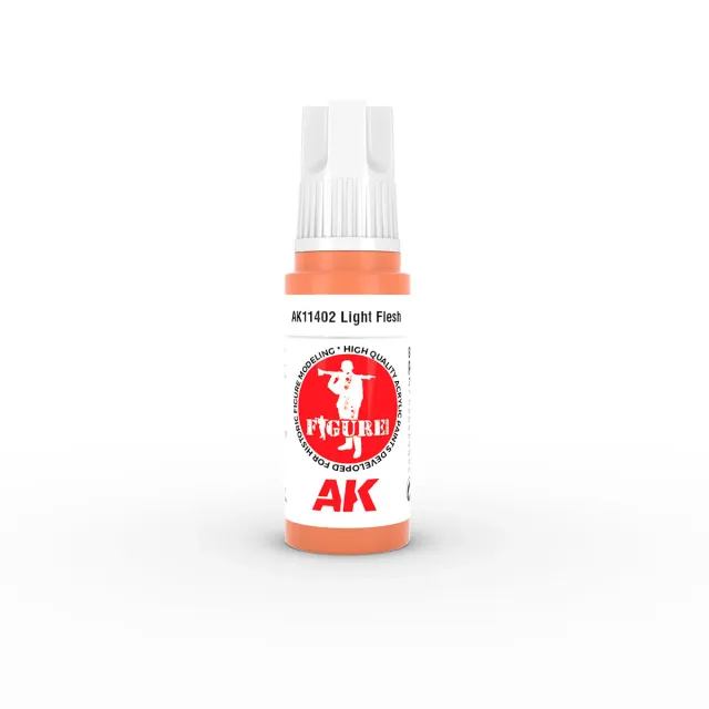 AK Interactive 3Gen Light Flesh peinture acrylique 17 ml