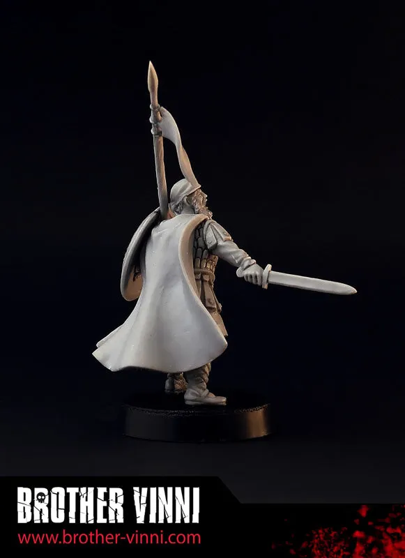 Brother Vinni Akolouthos figurine résine 28mm SAGA
