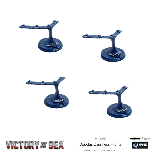 Victory at Sea Douglas Dauntless Flights avions résine