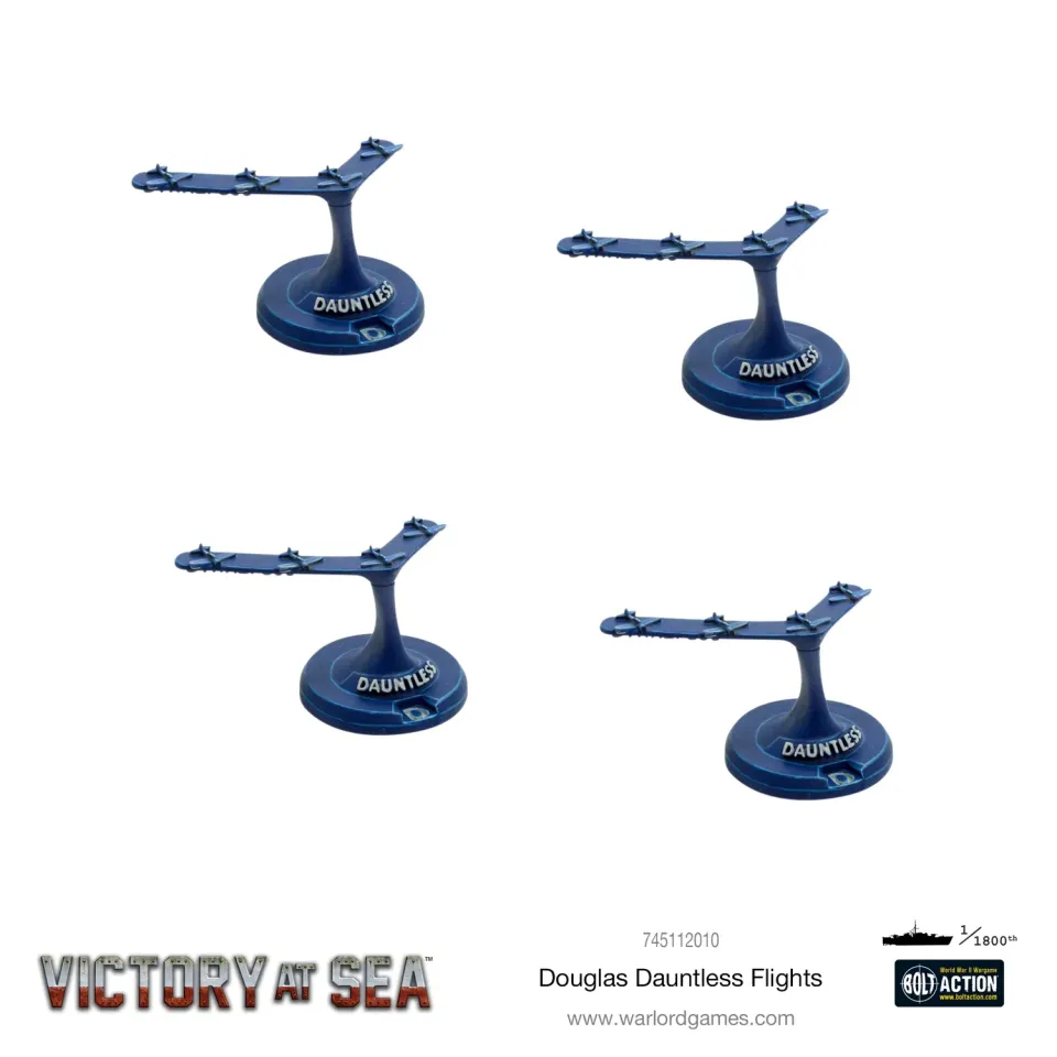 Victory at Sea Douglas Dauntless Flights avions résine
