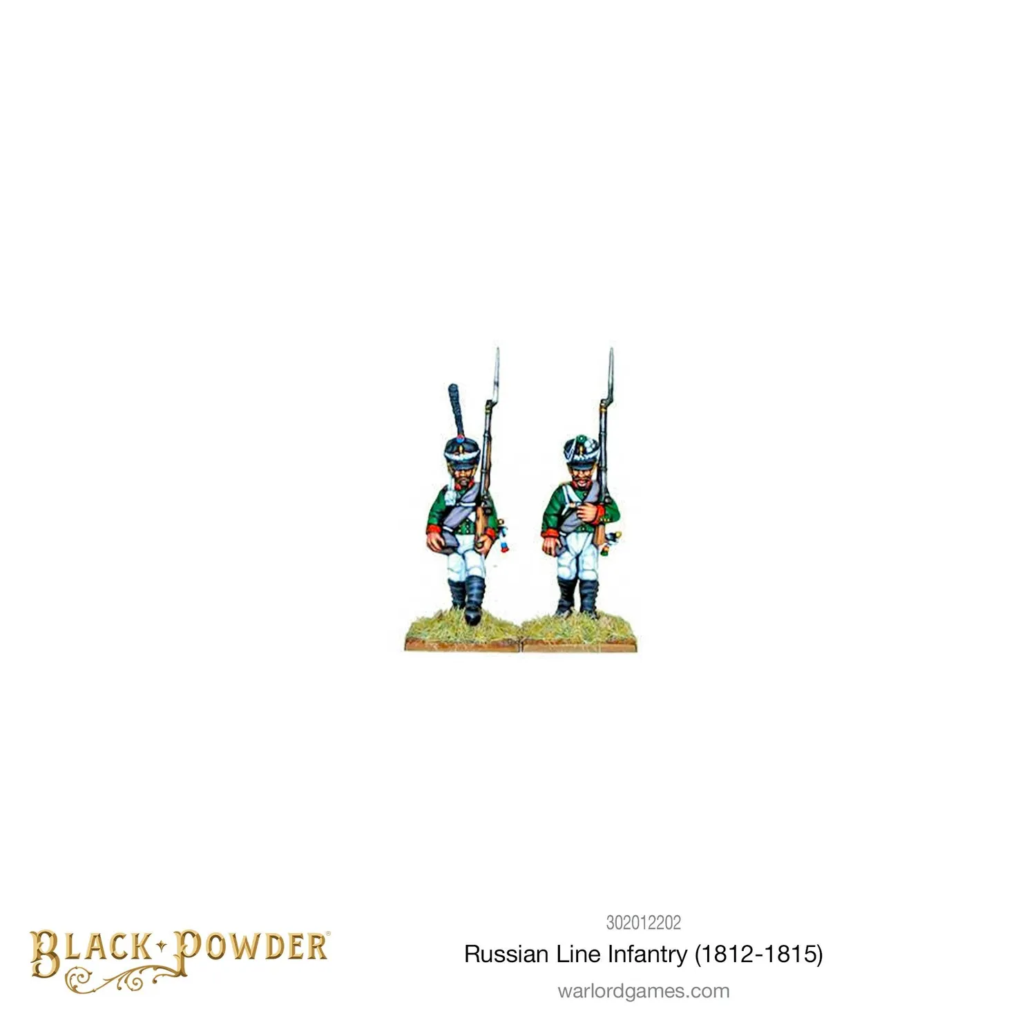 Bolt Action Napoleonic Russian Line Infantry 1812-1815 boîte plastique