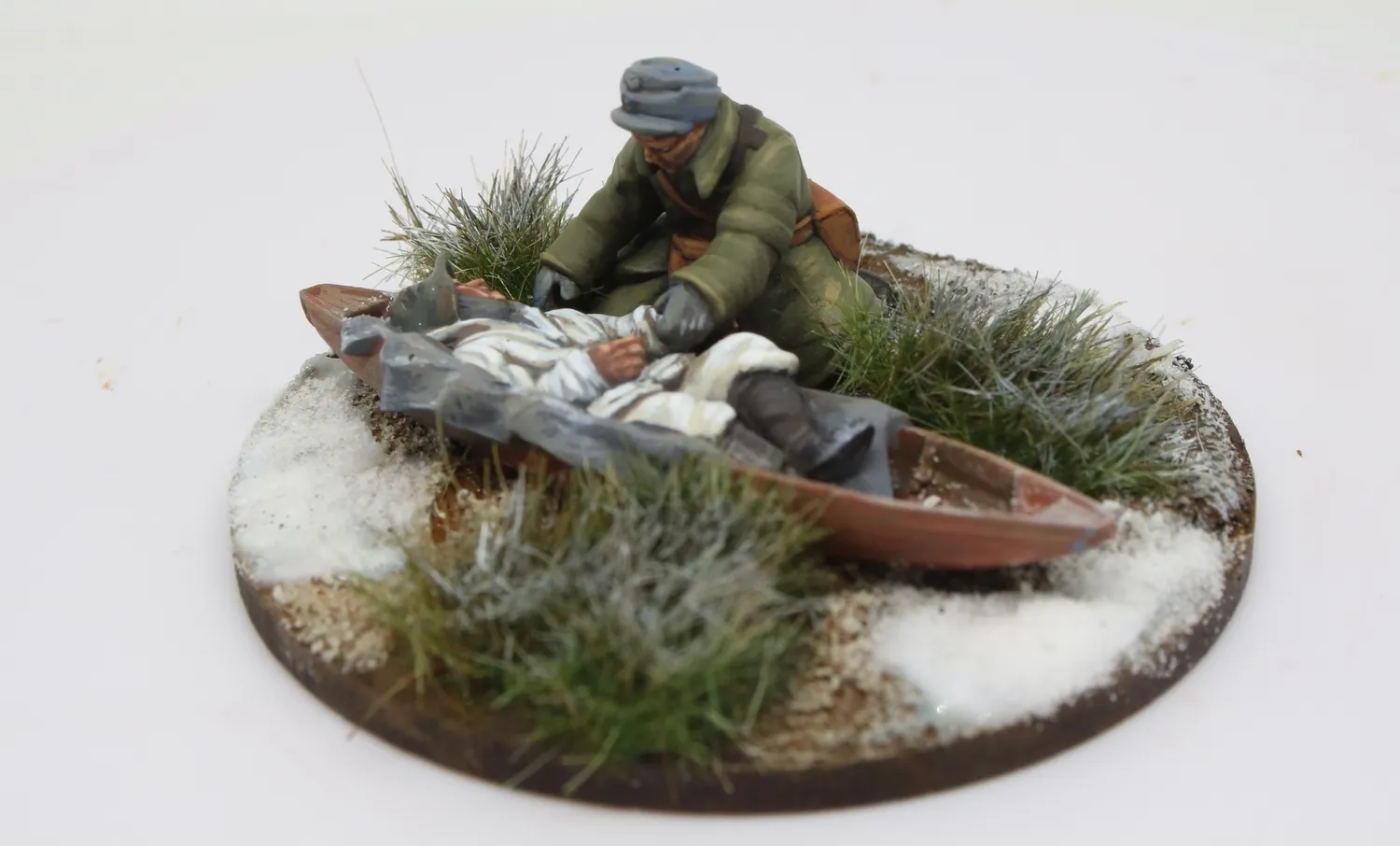 Des Tranchées aux Barricades État-major finlandais figurines Guerre d’Hiver