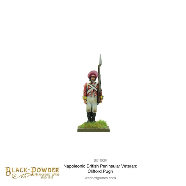 Warlord Games Black Powder Clifford Pugh figurine résine vétéran