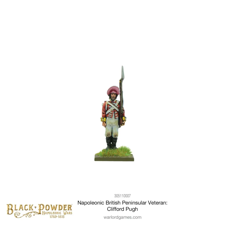 Warlord Games Black Powder Clifford Pugh figurine résine vétéran
