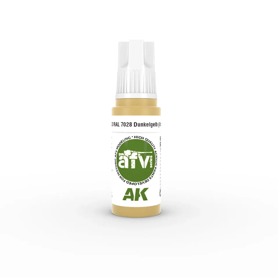 AK Interactive 3Gen RAL 7028 Dunkelgelb peinture acrylique 17ml
