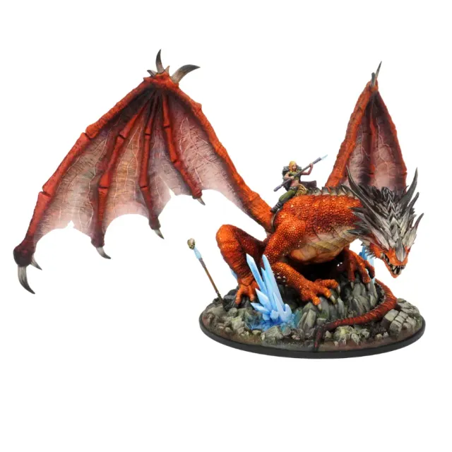 Bolt Action Argloth Rivelwyr dragon fantasy plastique 290 mm