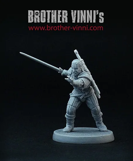 Brother Vinni Monster Hunter figurine résine 28mm