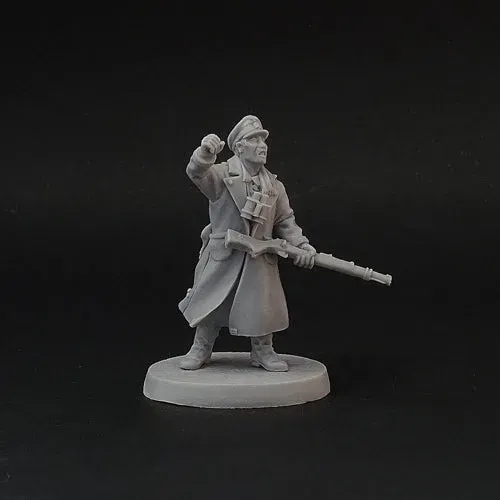 Brother Vinni ww2 German Officer figurine résine 28 mm