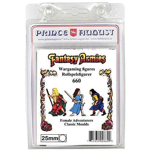Prince August Fantasy Armies PA660 moule aventuriers 25 mm