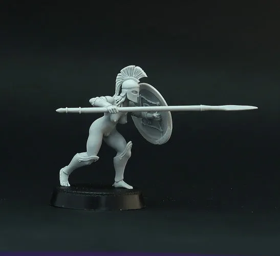 Brother Vinni Female Hoplites 1/4 figurines résine 28mm lot de 5