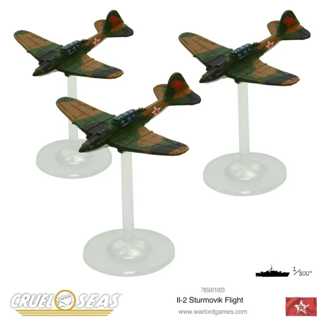 Bolt Action Blood Red Skies Il-2 Sturmovik avion métal Default