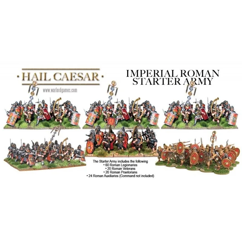 Bolt Action Imperial Roman Starter Army figurines plastique
