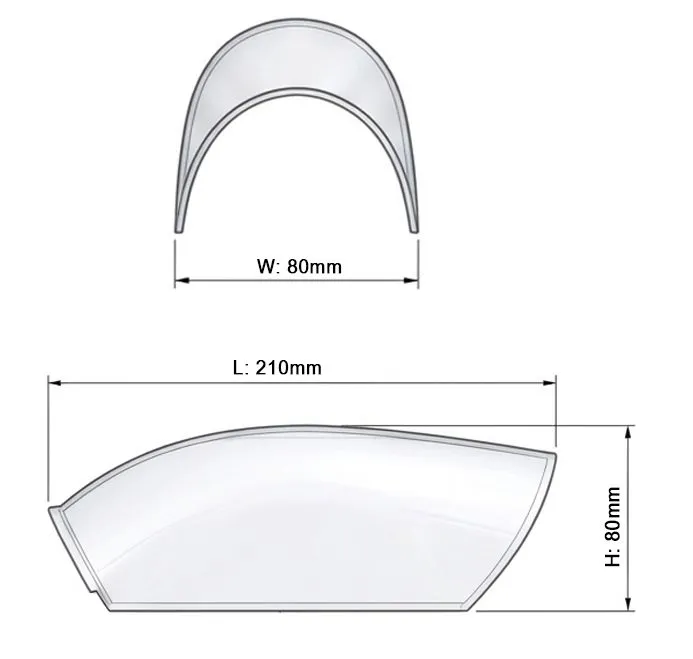 Black Horse Model Canopy for BH05 – Piper J-3 Super Air size 46-55 verrière