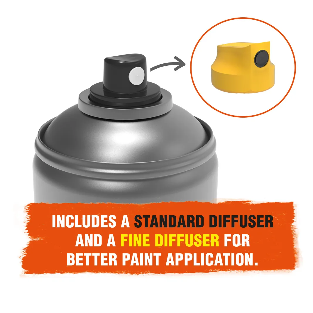 Bombe sous-couche blanche apprêt 400ml diffuseurs