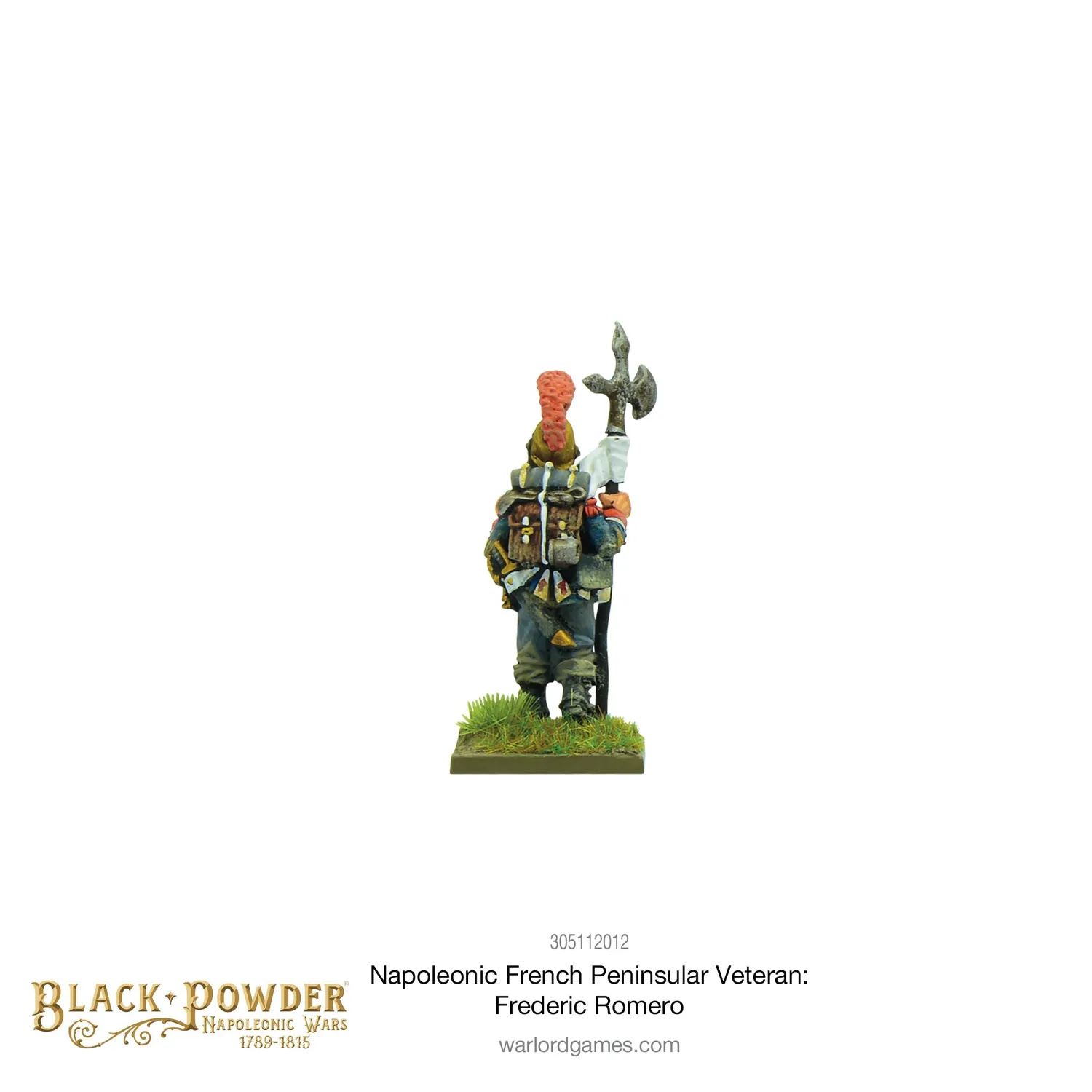 Warlord Black Powder Frédéric Romero figurine 28 mm résine