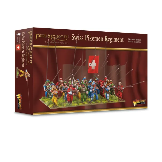 Bolt Action Pike & Shotte Italian Wars Swiss Pikemen Regiment figurines métal