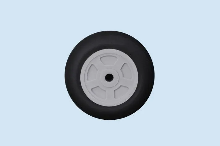 Black Horse Model roues mousse 47mm ultra-légères