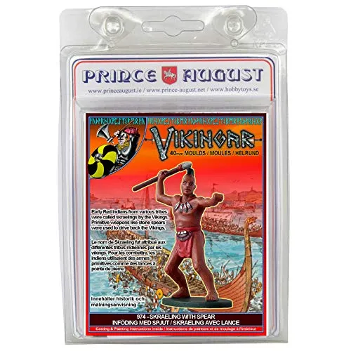 Prince August Moule PA974 figurine Viking 40 mm réutilisable basse température