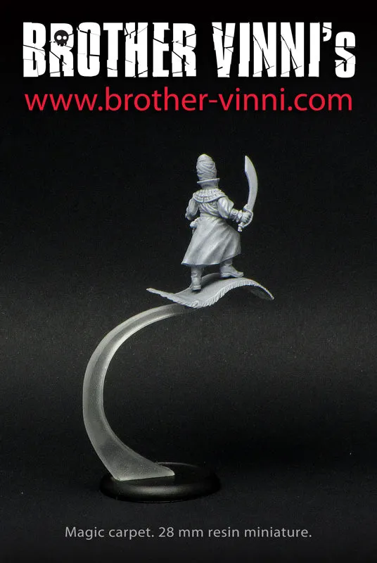 Brother Vinni Magic Carpet figurine 28mm officier arabe