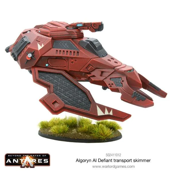 Bolt Action Antares Algoryn AI Defiant skimmer véhicule résine