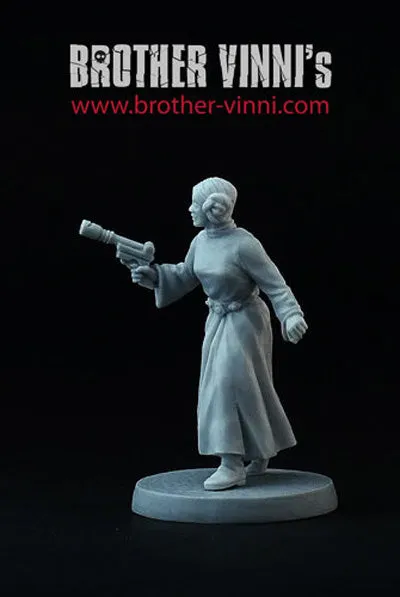 Brother Vinni Space Princess figurine résine 35mm