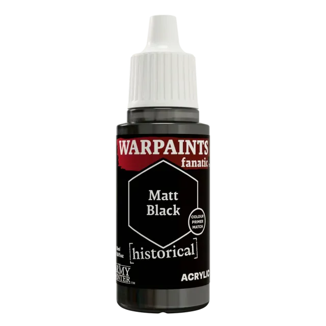 The Army Painter Warpaints Historical Matt Black peinture acrylique