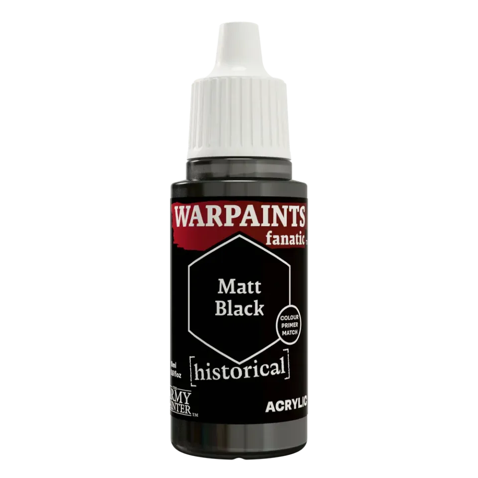 The Army Painter Warpaints Historical Matt Black peinture acrylique