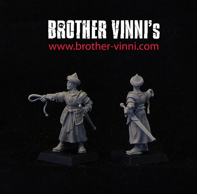 BROTHER VINNI Lorenzo al-Arabi figurine Saracen 28 mm résine
