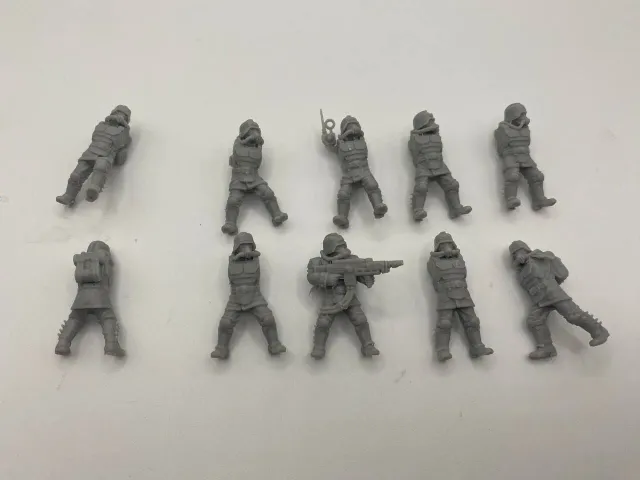 Epic Forge Death Korps of Krieg set 10 figurines infanterie