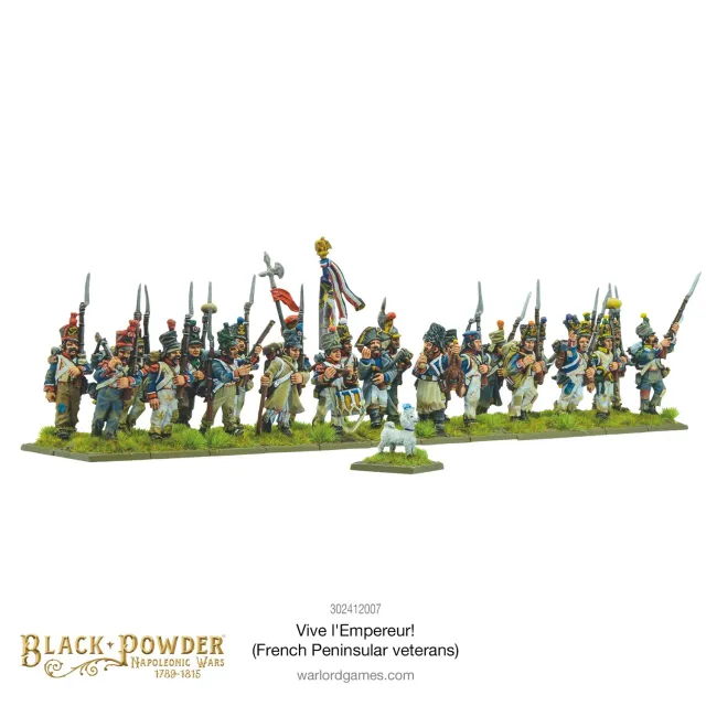 Black Powder Vive l'Empereur vétérans résine