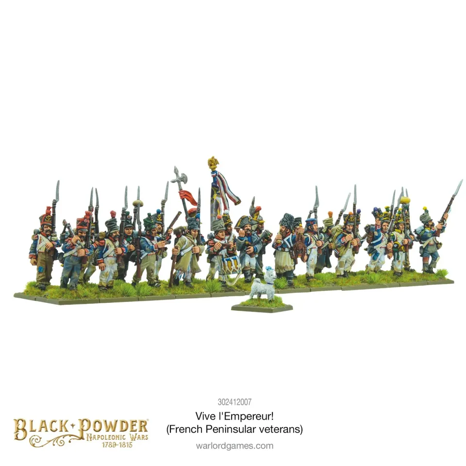 Black Powder Vive l'Empereur vétérans résine
