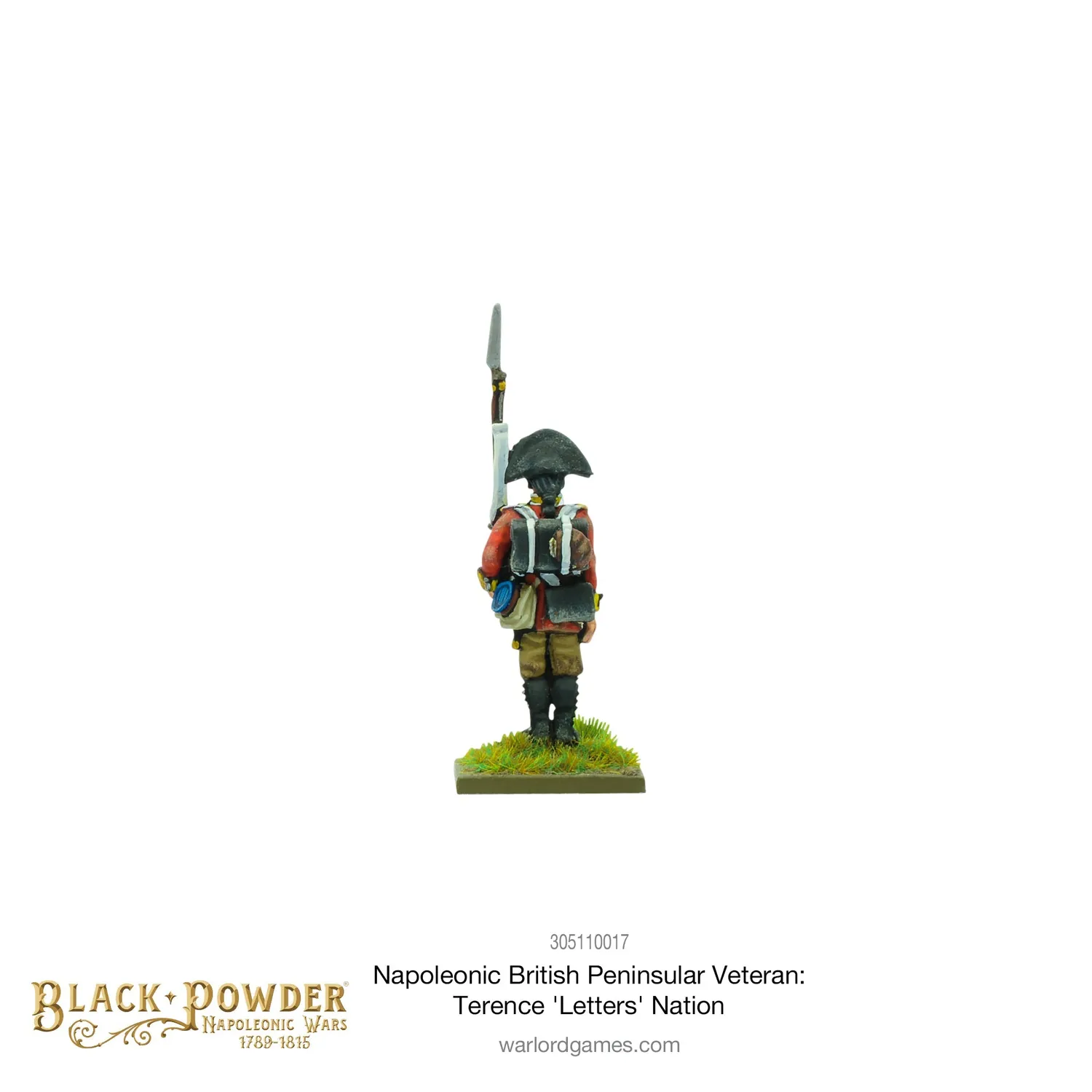 Bolt Action Black Powder Terence Letters Nation figurine résine
