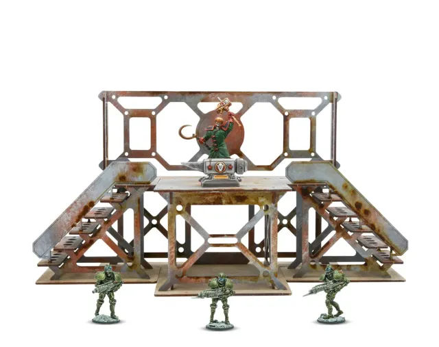 Sarissa Altar Gantry décor MDF science-fiction